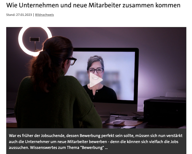 Bewerbung online – einige Tipps