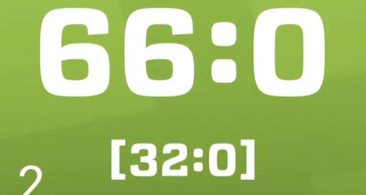 0:66 – Eine Niederlage, doch nicht nur das