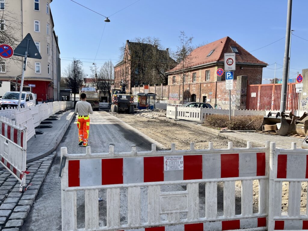 Versperrt und trotzdem einen Weg gefunden